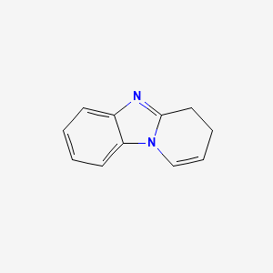 molecular formula C11H10N2 B15071361 3,4-Dihydrobenzo[4,5]imidazo[1,2-a]pyridine 