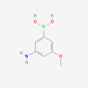 (3-Amino-5-methoxyphenyl)boronic acid