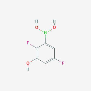 (2,5-Difluoro-3-hydroxyphenyl)boronic acid