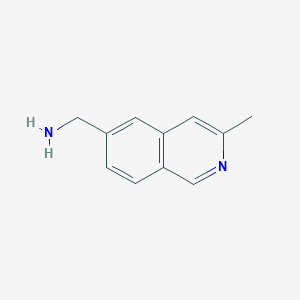 (3-Methylisoquinolin-6-yl)methanamine