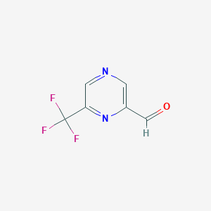 6-(Trifluoromethyl)pyrazine-2-carbaldehyde