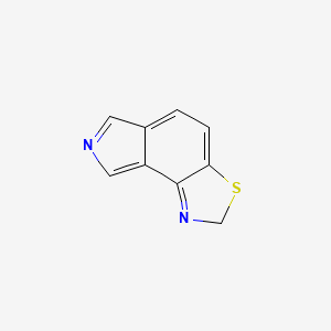 molecular formula C9H6N2S B15071413 2h-Pyrrolo[3,4-e]benzothiazole CAS No. 403715-77-5