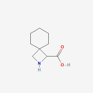 molecular formula C9H15NO2 B15071433 2-azaspiro[3.5]nonane-1-carboxylic Acid CAS No. 759444-46-7