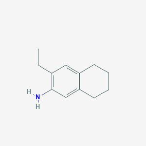 3-Ethyl-5,6,7,8-tetrahydronaphthalen-2-amine