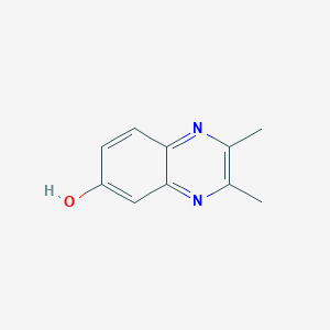 molecular formula C10H10N2O B15071520 2,3-Dimethylquinoxalin-6-ol 