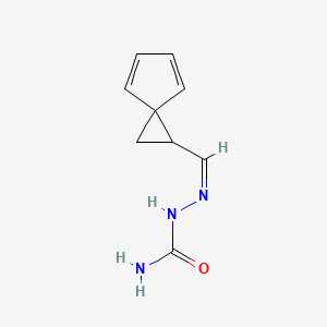 [(Z)-spiro[2.4]hepta-4,6-dien-2-ylmethylideneamino]urea