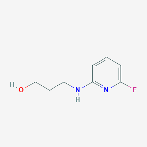 molecular formula C8H11FN2O B1507155 3-((6-Fluoropyridin-2-yl)amino)propan-1-ol CAS No. 1000981-38-3