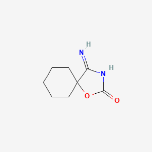 4-imino-1-oxa-3-azaspiro[4.5]decan-2-one