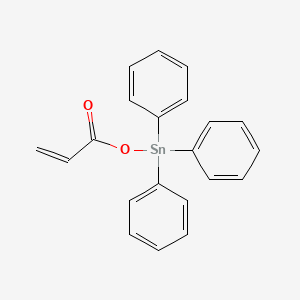 molecular formula C21H18O2Sn B1507157 Acryloxytriphenyltin CAS No. 24929-38-2