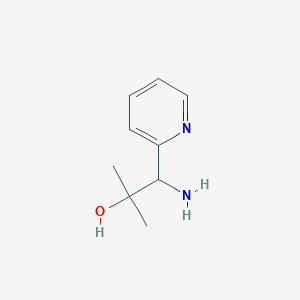 1-Amino-2-methyl-1-(pyridin-2-YL)propan-2-OL