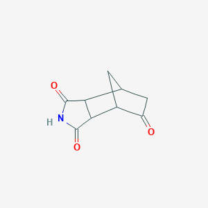 molecular formula C9H9NO3 B1507169 Tetrahydro-1H-4,7-methanoisoindole-1,3,5(2H,6H)-trione 