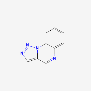 molecular formula C9H6N4 B15071717 [1,2,3]Triazolo[1,5-a]quinoxaline CAS No. 13390-30-2