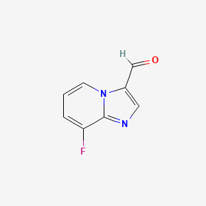 8-Fluoroimidazo[1,2-a]pyridine-3-carbaldehyde