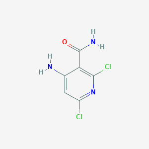 molecular formula C6H5Cl2N3O B1507177 4-Amino-2,6-dichloronicotinamide CAS No. 918898-03-0