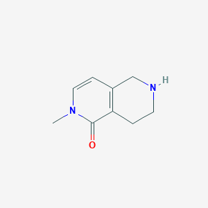 2-Methyl-5,6,7,8-tetrahydro-2,6-naphthyridin-1(2H)-one