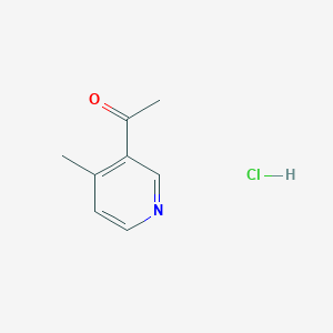 1-(4-Methylpyridin-3-yl)ethanone hydrochloride