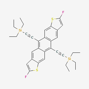 2,8-Difluoro-5,11-bis(triethylsilylethynyl)anthradithiophene