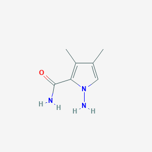 1-amino-3,4-dimethyl-1H-Pyrrole-2-carboxamide