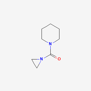 molecular formula C8H14N2O B15071884 Aziridin-1-yl(piperidin-1-yl)methanone 