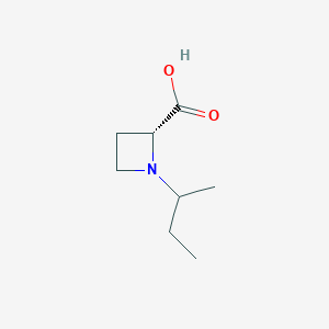 (2R)-1-(Butan-2-yl)azetidine-2-carboxylic acid