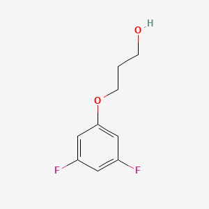 molecular formula C9H10F2O2 B1507200 3-(3,5-Difluorophenoxy)propan-1-ol 