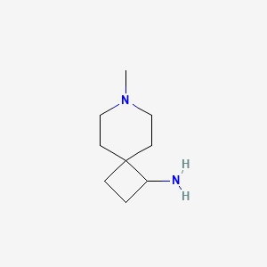 7-Methyl-7-azaspiro[3.5]nonan-1-amine