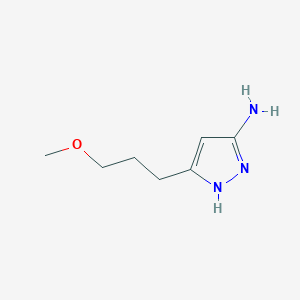 5-(3-Methoxypropyl)-1H-pyrazol-3-amine