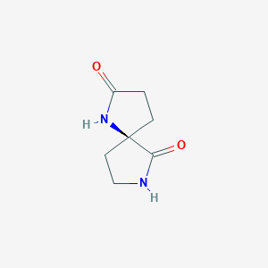 1,7-Diazaspiro[4.4]nonane-2,6-dione, (R)-(9CI)