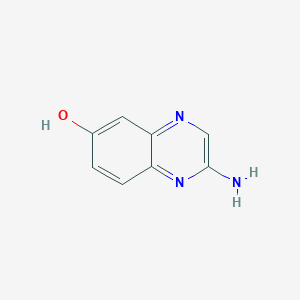 2-Aminoquinoxalin-6-ol