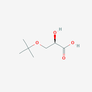 molecular formula C7H14O4 B15072188 (R)-3-Tert-butoxy-2-hydroxypropanoic acid 