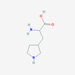 2-Amino-3-(pyrrolidin-3-yl)propanoic acid