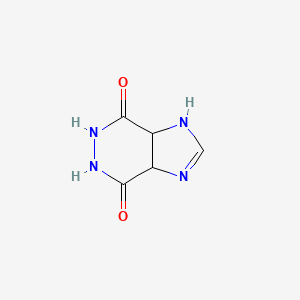 5,6-Dihydro-1H-imidazo[4,5-d]pyridazine-4,7(3aH,7aH)-dione