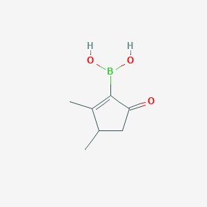 Boronic acid, (2,3-dimethyl-5-oxo-1-cyclopenten-1-yl)-