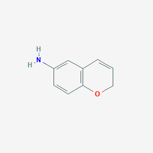 molecular formula C9H9NO B15072335 2H-chromen-6-amine 