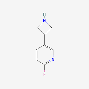 5-(Azetidin-3-yl)-2-fluoropyridine