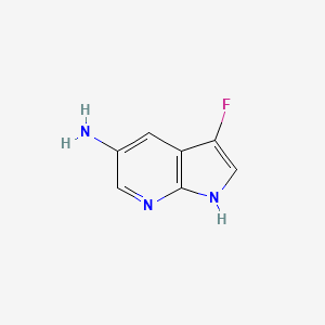 3-Fluoro-1H-pyrrolo[2,3-b]pyridin-5-amine