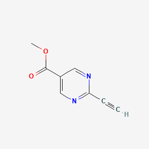 Methyl 2-ethynylpyrimidine-5-carboxylate