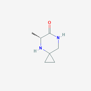 (R)-5-Methyl-4,7-diazaspiro[2.5]octan-6-one