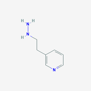 3-(2-Hydrazinylethyl)pyridine