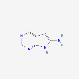 7H-Pyrrolo[2,3-d]pyrimidin-6-amine