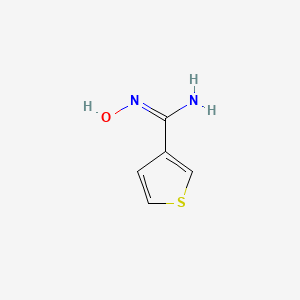 (E)-N'-hydroxythiophene-3-carboximidamide