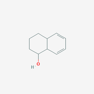 molecular formula C10H14O B15072578 1,2,3,4,4a,8a-Hexahydronaphthalen-1-ol 