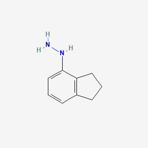 (2,3-Dihydro-1H-inden-4-yl)hydrazine