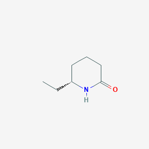 molecular formula C7H13NO B15072612 (R)-6-Ethylpiperidin-2-one 