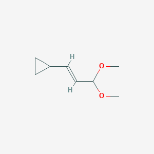 (3,3-Dimethoxy-propenyl)-cyclopropane