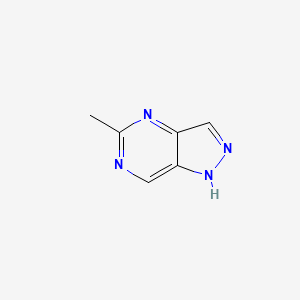 5-Methyl-1H-pyrazolo[4,3-D]pyrimidine