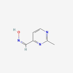 molecular formula C6H7N3O B15072647 2-Methyl-4-(nitrosomethylidene)-1,4-dihydropyrimidine 