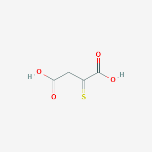 molecular formula C4H4O4S B15072678 2-Thioxosuccinic acid 