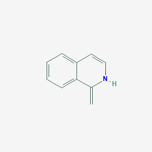 molecular formula C10H9N B15072703 1-Methylene-1,2-dihydroisoquinoline CAS No. 74477-04-6