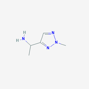 1-(2-Methyltriazol-4-yl)ethanamine